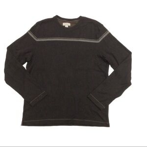 Banana Republic Men’s Brown Casual Classic Crewneck Long Sleeve Sweater